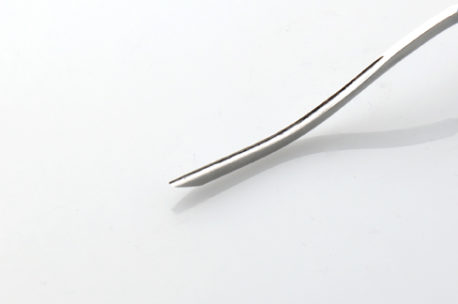 Micro Carving Tool, Curved Gouge, Octagonal Hornbeam Handle
