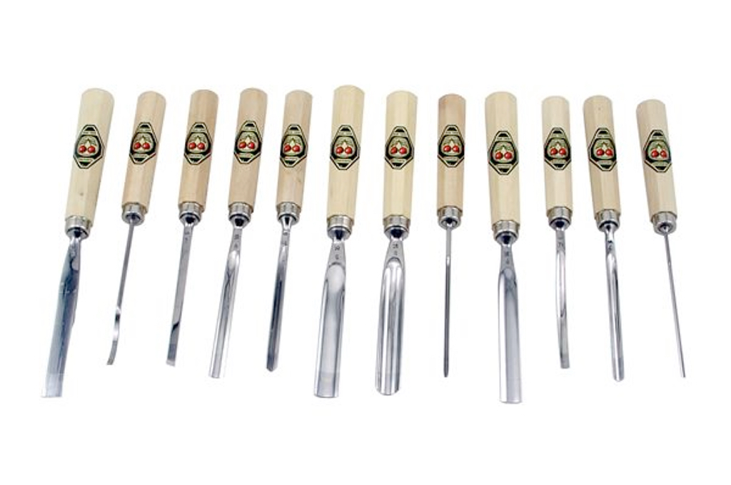 Set of 12 Carving Tools - Two Cherries USA