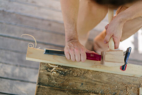 Chisel set with Plastic handles - Image 3