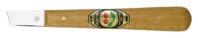 Chip Carving Knife, Straight blade, Skew edge, Hornbeam handle