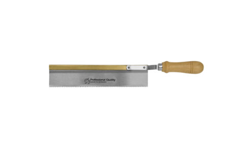 10" Brass Back Dovetail Saw - Cranked Handle