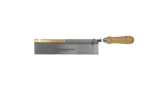 10" Brass Back Dovetail Saw - Reversible Handle