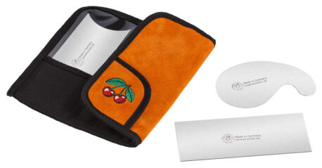 Scraper Set in Leather Case
