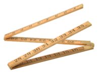Hardwood Folding Rule