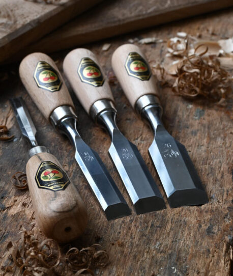 Set of 4 Butt Chisels