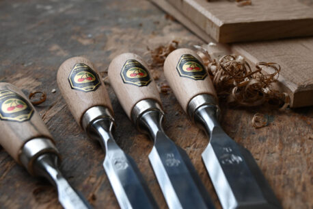 Set of 4 Butt Chisels - Image 4