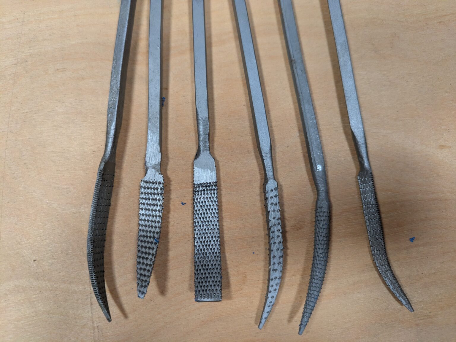 6pc Hand Cut Rasp Set - Two Cherries USA